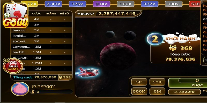Aviator Go88 vừa là một trò chơi giải trí thú vị ngoài ra còn là một thử thách 