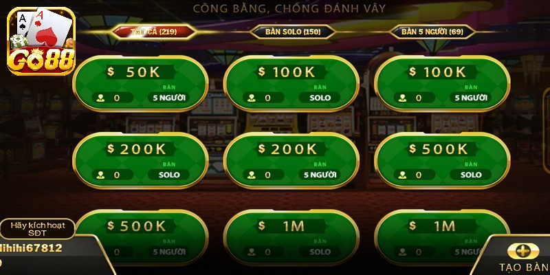  Mỗi ván chơi thì hãy xác định rõ chiến lược của bản thân đang nhắm đến