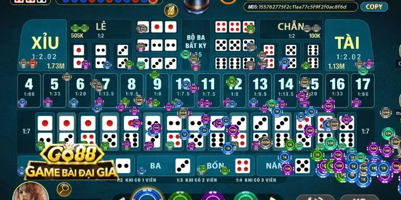 Giao diện của trò chơi 