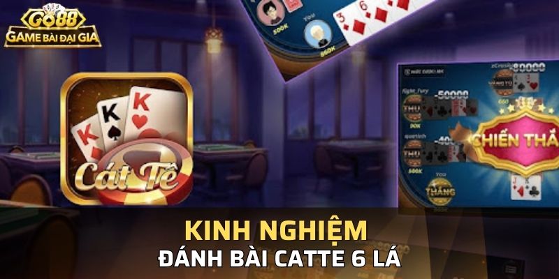 Các kinh nghiệm chơi bài Catte quý báu từ cao thủ