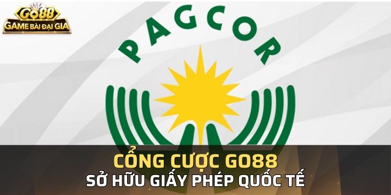 GO88 tự tin sở hữu giấy phép uy tín từ quốc tế