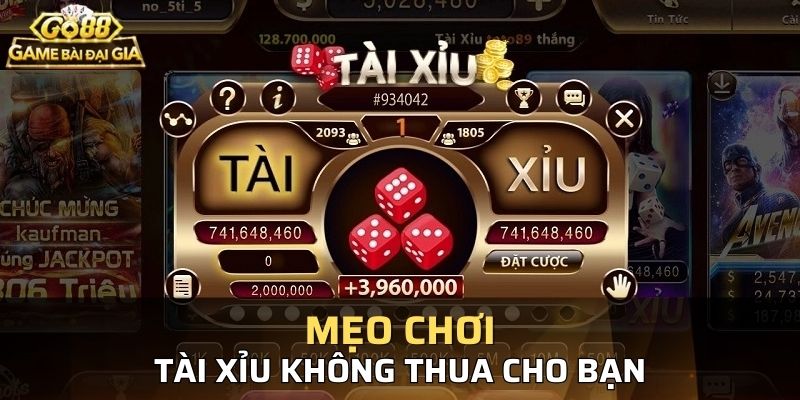 Gợi ý cách chơi giúp bạn nâng cao xác suất thắng tài xỉu