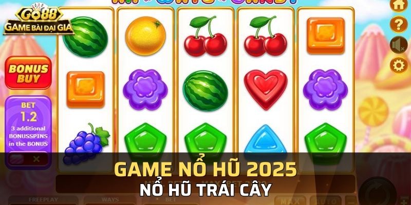 Game nổ hũ Trái Cây với chủ đề nhẹ nhàng, đậm tính giải trí
